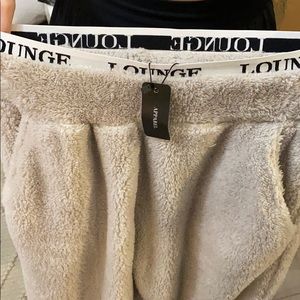 Loungewear teddy track pants